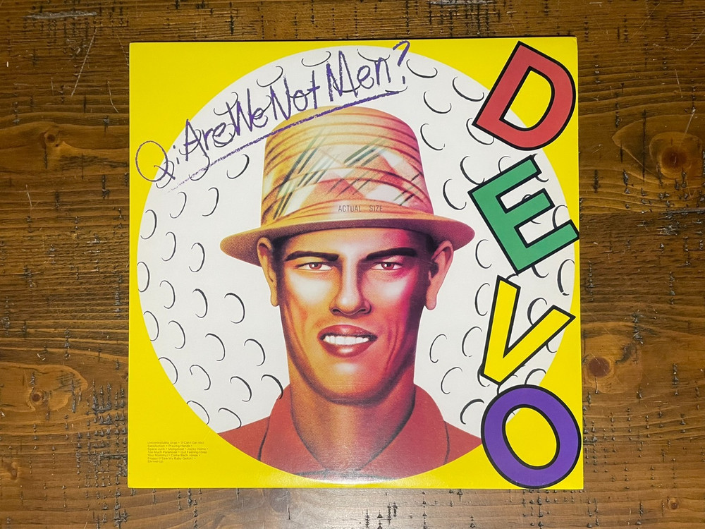 DEVO Q: Are We Not Men? A: We Are DEVO! – Yellow Translucent Vinyl – 2009