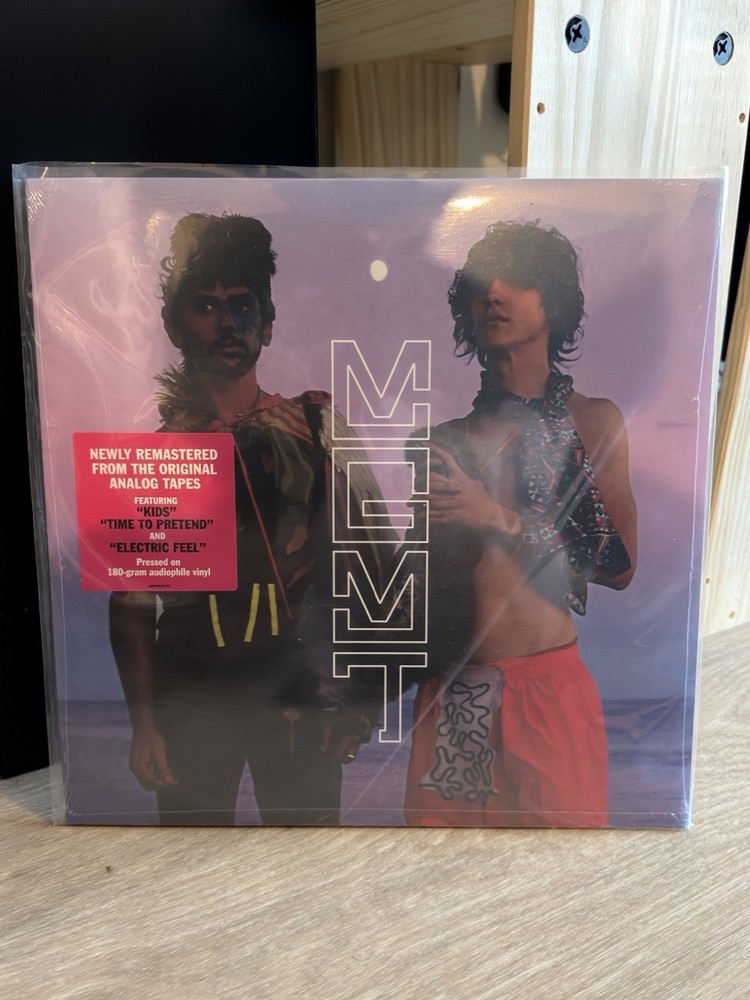 MGMT Oracular Spectacular (USA) 180g REMASTERED New Sealed Black Vinyl Record LP