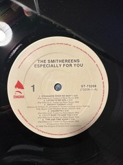 The Smithereens ‚Especially For You‘ Enigma LP W/Hype Stickr (1986) EX
