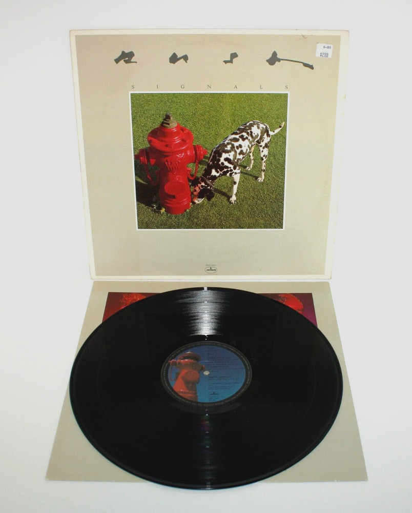 1982 Rush Signals Vinyl LP Record Album Mercury Records SRM-1-4063