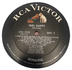 LP Elvis Presley – Girl Happy