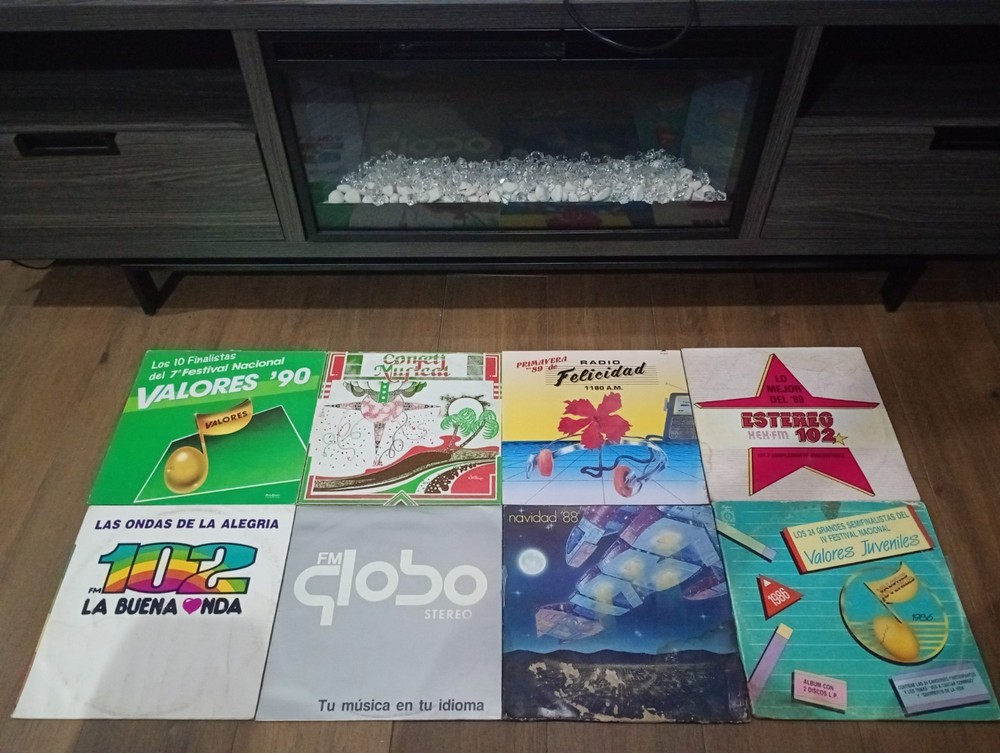 LOT 10 LP’S VINYL CAIFANES GIT MIGUEL MATEOS MECANO ELY GUERRA HOMBRES G NEON