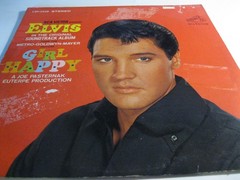 33 RPM Record – Elvis Presley – „GIRL HAPPY“ – RCA Record –