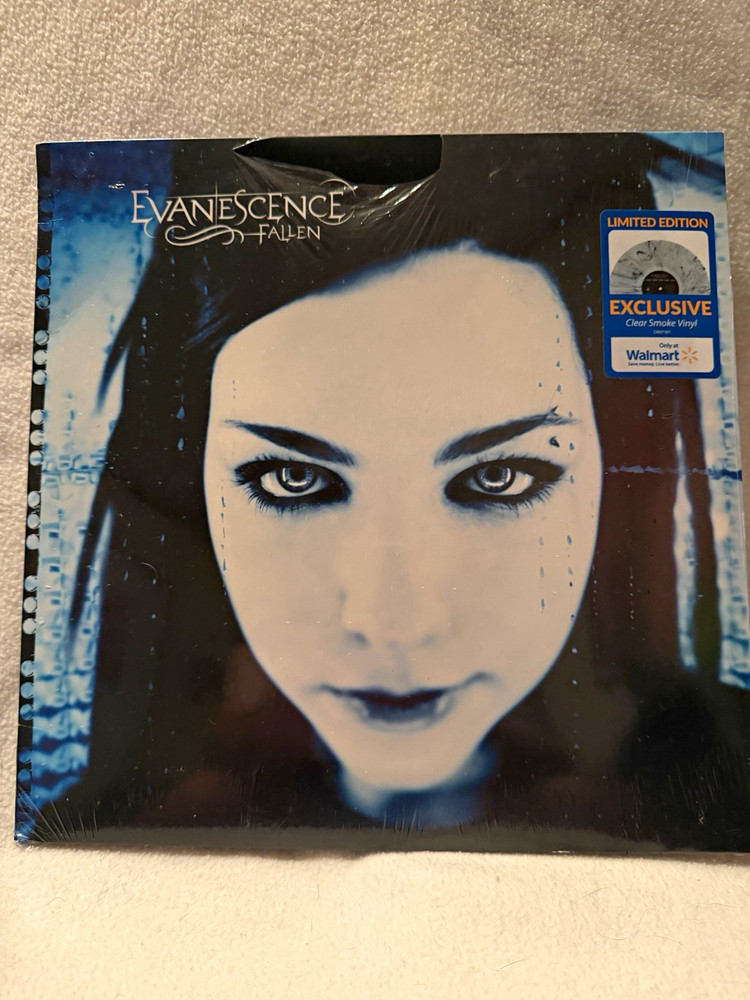 Evanescence Fallen Limited Edition Clear Smoke Colored Vinyl 12″ LP Sealed
