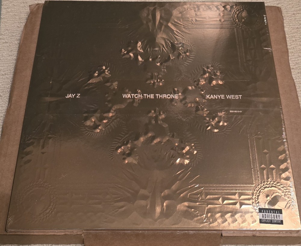 Jay Z / Kanye West – Watch The Throne – Vinyl 2LP Picture Disc! New, Sealed!