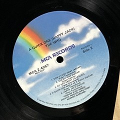 NM/EX 2 LP: The Who Sell Out / A Quick One (Happy Jack) 1980 MCA double album
