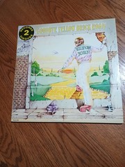 1973 Elton John Good Bye Yellow Brick Road LP „RARE“ Daytime Rainbow Label NM