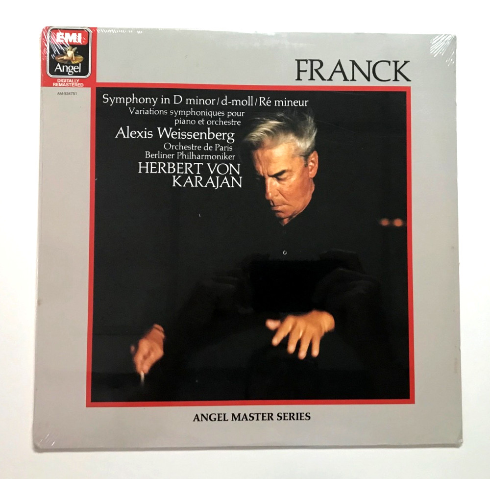 HERBERT VON KARAJAN: Franck Symphony in D Minor (Vinyl LP Record Sealed)