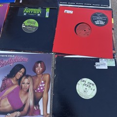 Old School Hip Hop Rap Vinyl LP Record DJ Radio Promo Single Instrumental – Lot