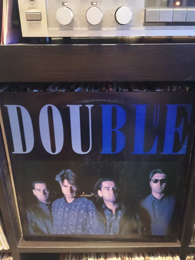 Double – Blue – electronic – pop- vinyl LP – CRC Record Club Press VG+ Condition