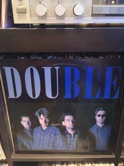 Double – Blue – electronic – pop- vinyl LP – CRC Record Club Press VG+ Condition