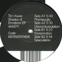 Tim Xavier – Shades Of Emotions EP – Canadian 12″ Vinyl – 2003 – Default Reco…