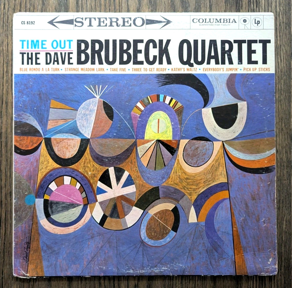Dave Brubeck Quartet – Time Out LP Columbia 6-eye label please read description