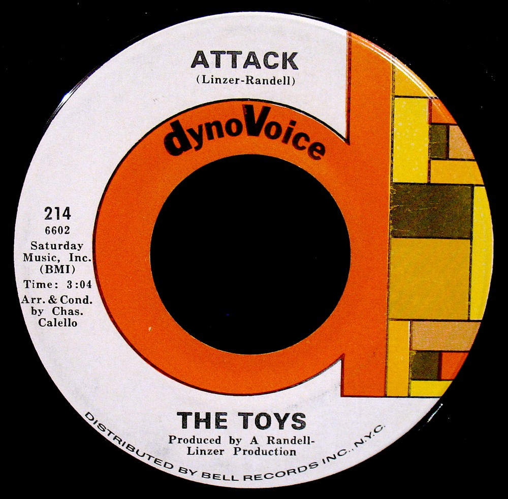 THE TOYS-Attack & See How They Run-Northern Soul Girl Group 45-DYNO VOICE #214