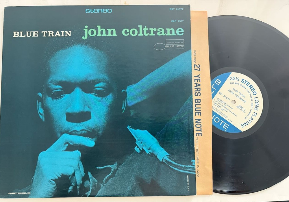 John Coltrane Blue Note 81577 LP „Blue Train RARE Liberty Lee Morgan ~ NM Beauty