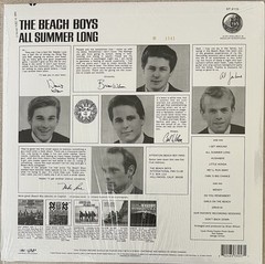 The Beach Boys All Summer Long 60th Anniv. Sunfire Orange Vinyl Numbered *READ*