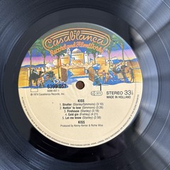Kiss S/T Lp Netherlands Pressing Nice Copy