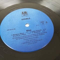 Double – Blue 1985 Vinyl Record LP Electronic Pop Synth Pop Disco Album