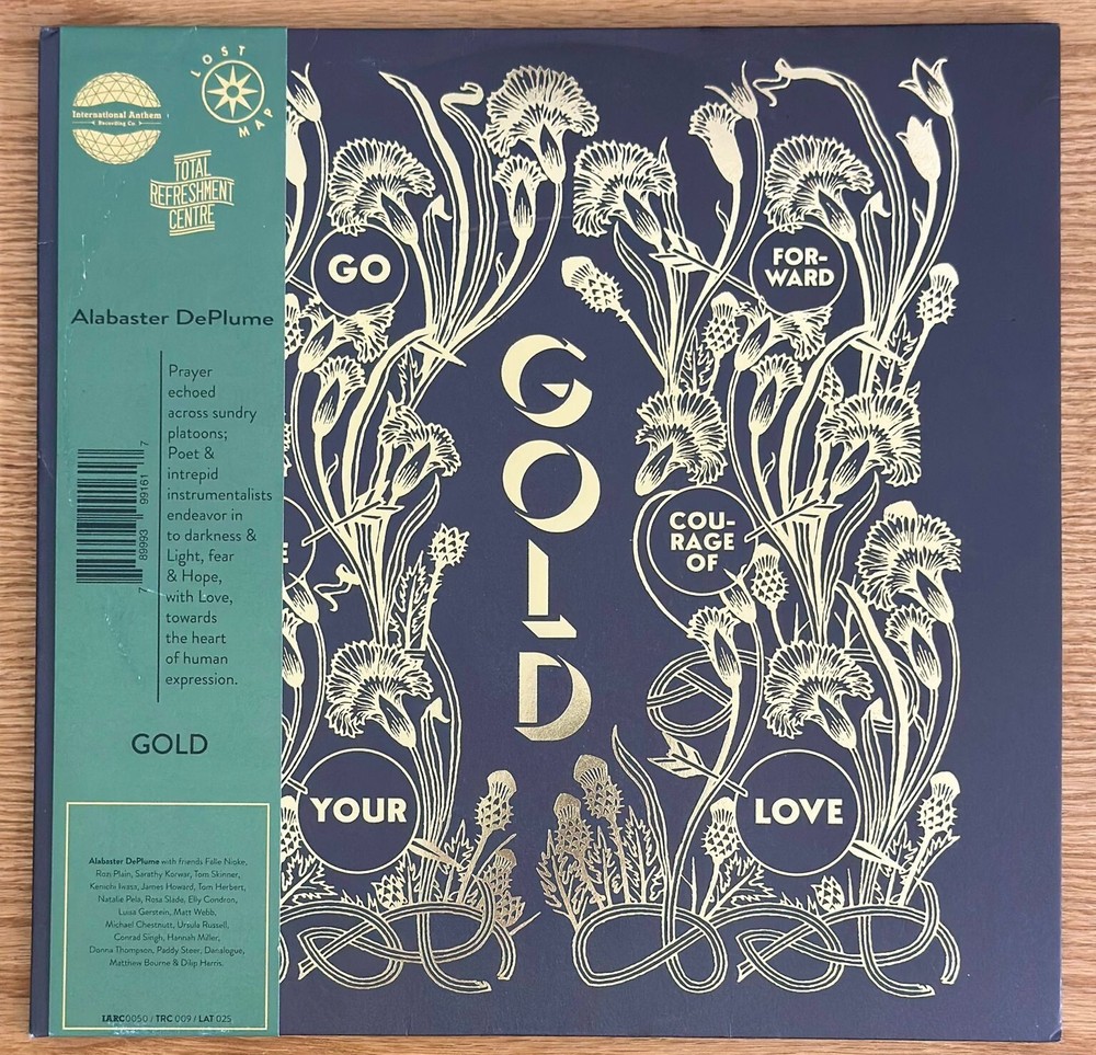 ALABASTER DEPLUME – GOLD – GO FORWARD IN THE COURAGE OF YOUR LOVE-VINYL 2XLP-BA