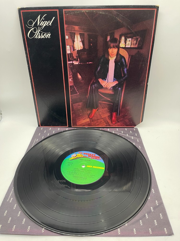 Nigel Olsson Self Titled 1975 MCA PIG-2158 Rocket Records Pop Rick Vinyl Record