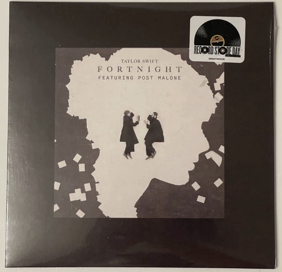 TAYLOR SWIFT Post Malone Fortnight White 7 Inch Vinyl RSD 2025 New Sealed