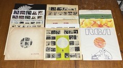 Lot of 15 Vintage 1950’s-1960’s Album LP Inner Sleeves 12″ Motown ABC RCA VG+