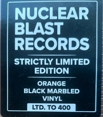Threshold Dividing Lines Limited Edtion Orange/Black Marble 2LP Vinyl 12″ sealed