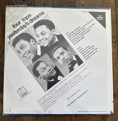 Four Tops ‎– Yesterday’s Dreams – SEALED 1968 VINYL LP