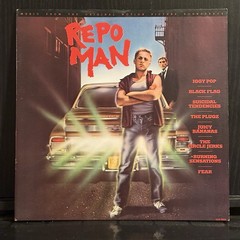 REPO MAN Soundtrack 1984 San Andreas 1st Press SAR39019 Iggy Pop Punk Film EX/EX