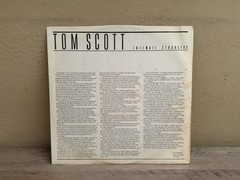 TOM SCOTT INTIMATE STRANGERS SMOOTH JAZZ FUSION COLUMBIA LABEL VINYL LP EX+