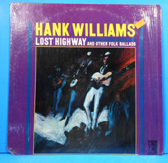 HANK WILLIAMS LOST HIGHWAY & OTHER FOLK BALLADS 1964 GREAT CONDITION VG+/VG+!!A