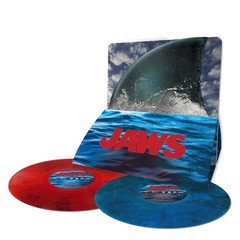JAWS – OST – 2-LP BLOOD & WATER VINYL – 50TH ANNIVERSARY – JOHN WILLIAMS – NEW!
