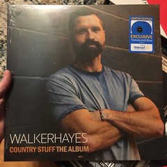 WALKER HAYES COUNTRY STUFF THE ALBUM! LIMITED BLUE LP! FANCY LIKE, U GIRL, AA