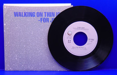 YOKO ONO Walking On Thin Ice 45 RPM w/INSERT & PS GEFFEN 49683 NM/UNPLAYED