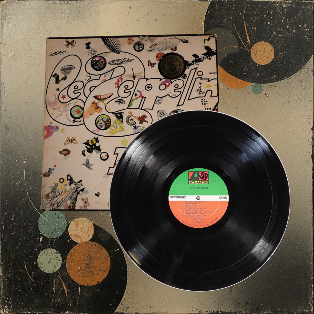 Led Zeppelin – III 1970 US First Press Monarch Press VG