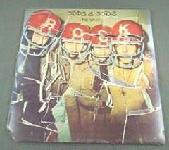 The Who ODDS & SODS ~ vinyl LP record w/lyric ~ 1974 Track Records MCA 2126 READ