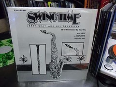 Jerry Gray Swing Time SWINGTIME vinyl 2x LP 1982 Black & White SEALED