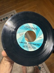 The Rolling Stones „She’s A Rainbow“ 1967 7″ picture sleeve London 45-906 G+