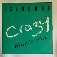 Icehouse – Crazy (Manic Mix) 1987 UK 12″ vinyl maxi single CHS 12 3156 EX/EX