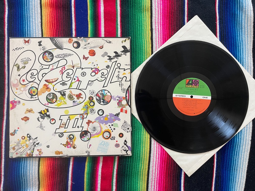 Led Zeppelin III EX / VG+ RCA CLUB Vinyl Record