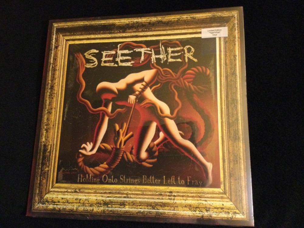 SEETHER – HOLDING ONTO STRINGS BETTER LEFT TO FRAY Limited Ed. Tiger’s Eye VINYL