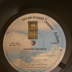 Jackson Browne For Everyman 1973 Asylum 12″ Black Vinyl LP Stereo SD-5067
