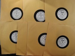 ULTRASONIC CLEANED LP vinyl record lot of 7 Promos rare 78 rpm 1940s 50s VG+ NM-