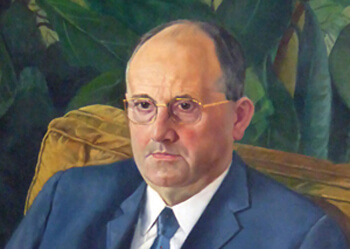 Porträt von Erwin Griebling, Gründer der Humboldt-Schule
