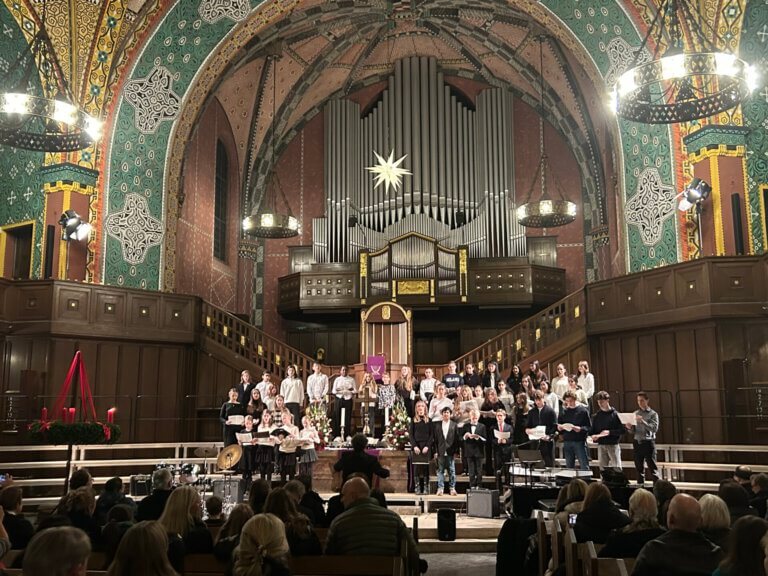 Weihnachtskonzert der Humboldt-Schule in der Lutherkirche 2024